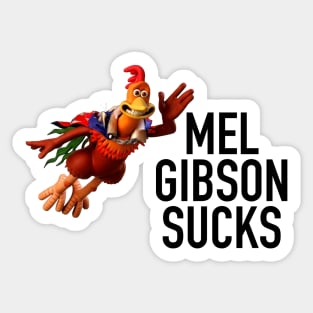 Chicken Racist Sticker